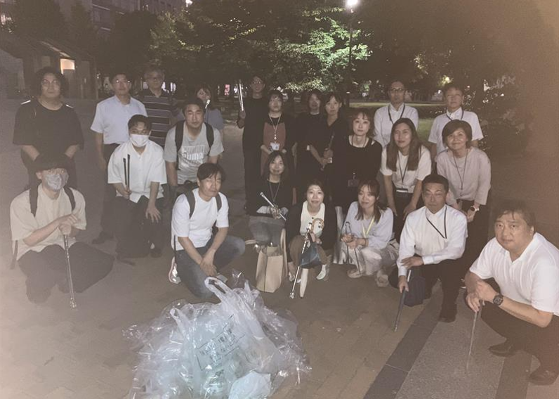 ■冷泉公園ボランティア清掃活動